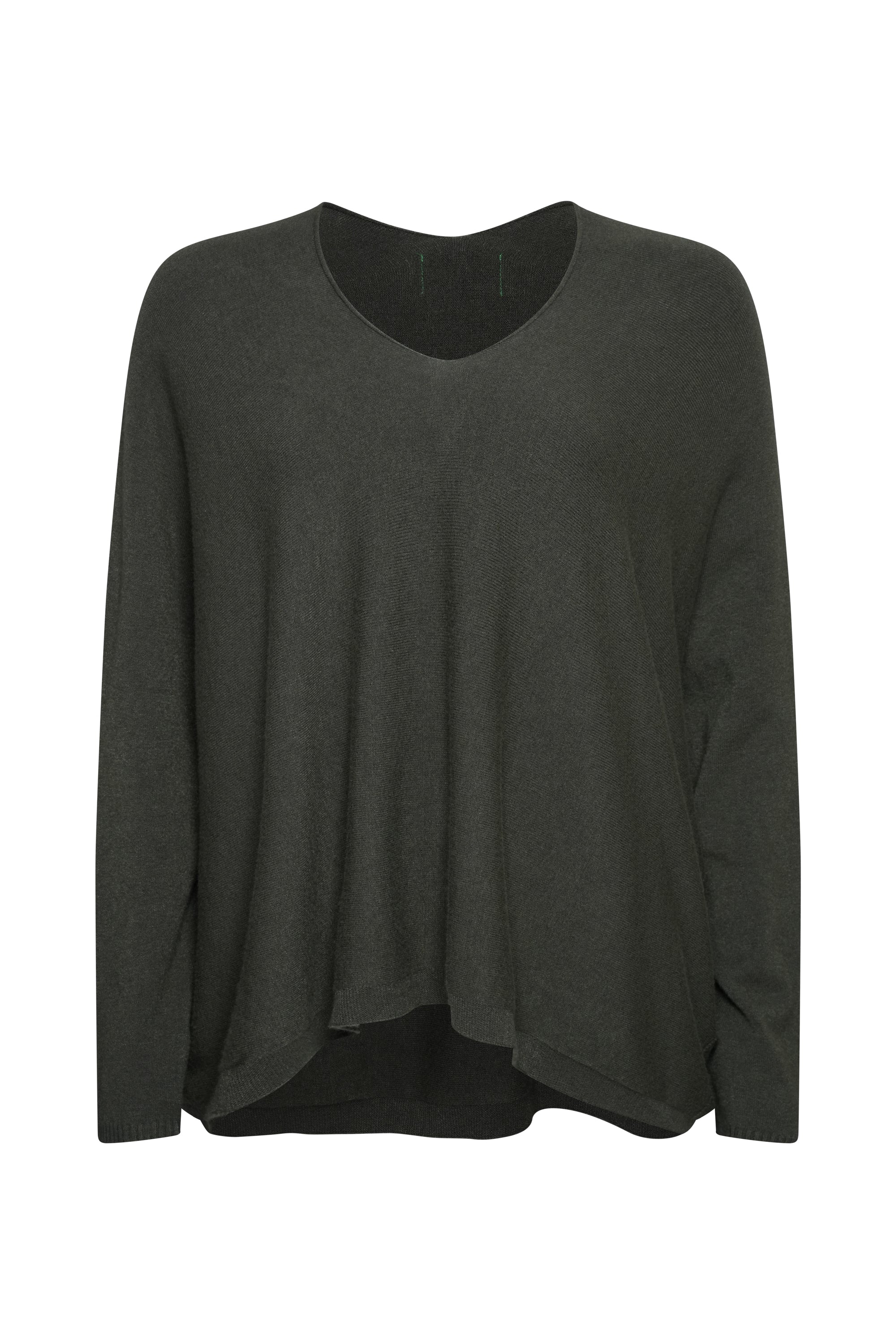 ARMY V NECK WOOL SWEATER