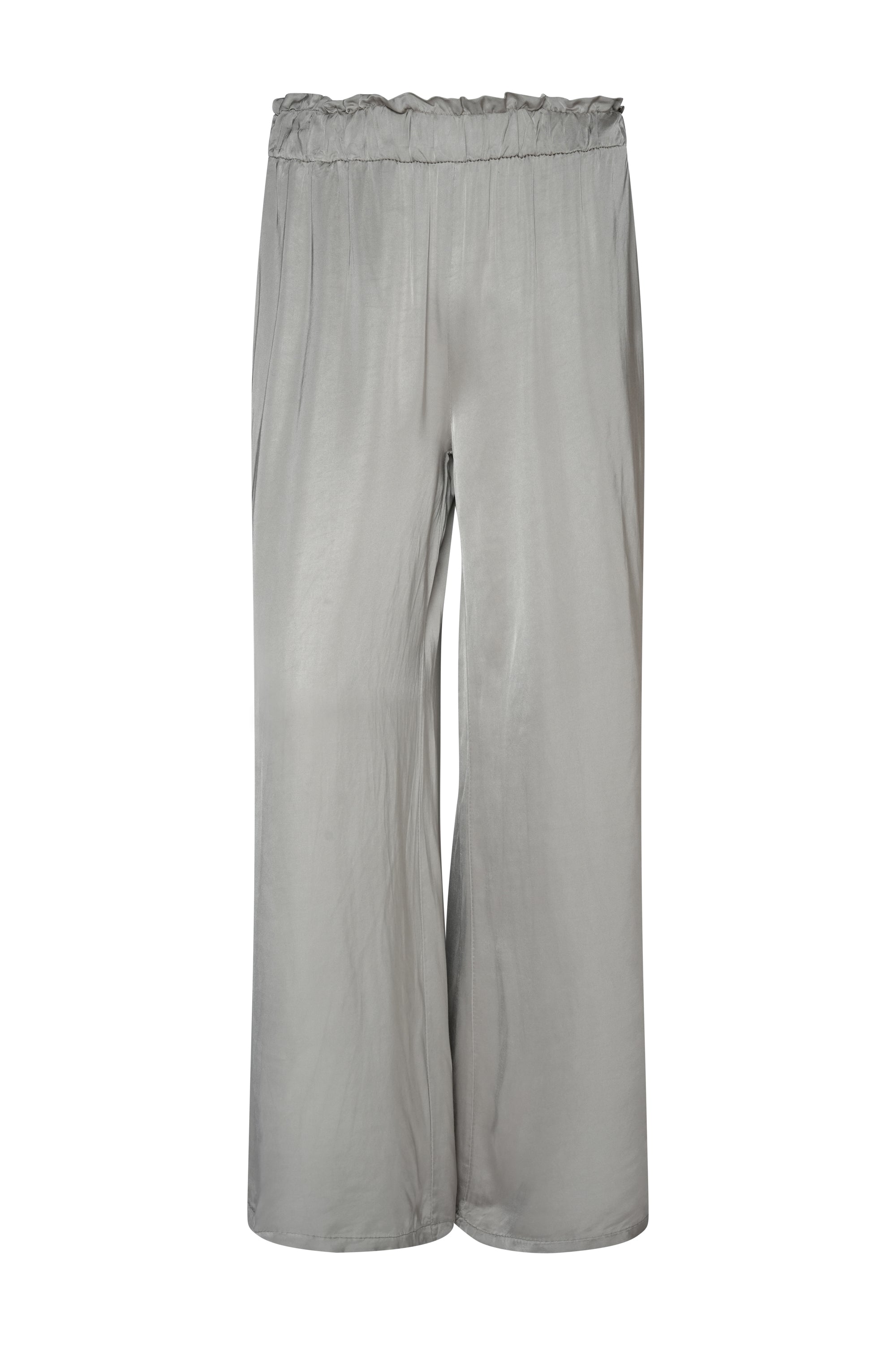 TAUPE SILK PANTS