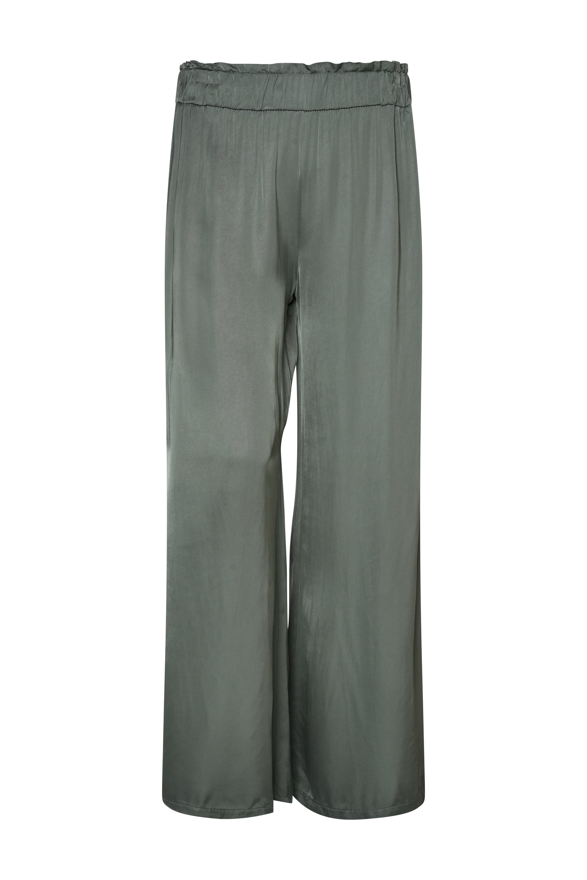 ARMY SILK PANTS