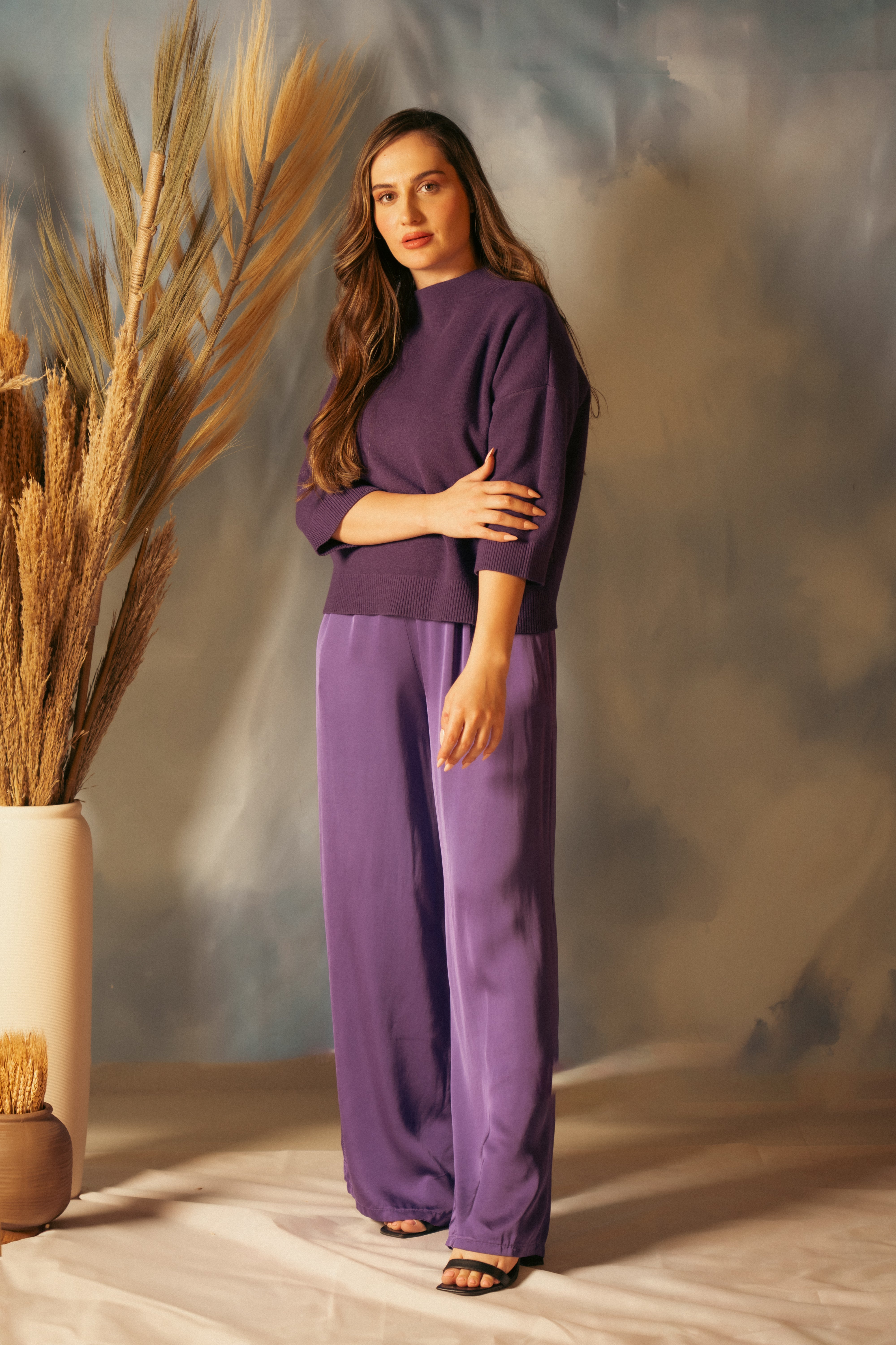 VIOLA SILK PANTS