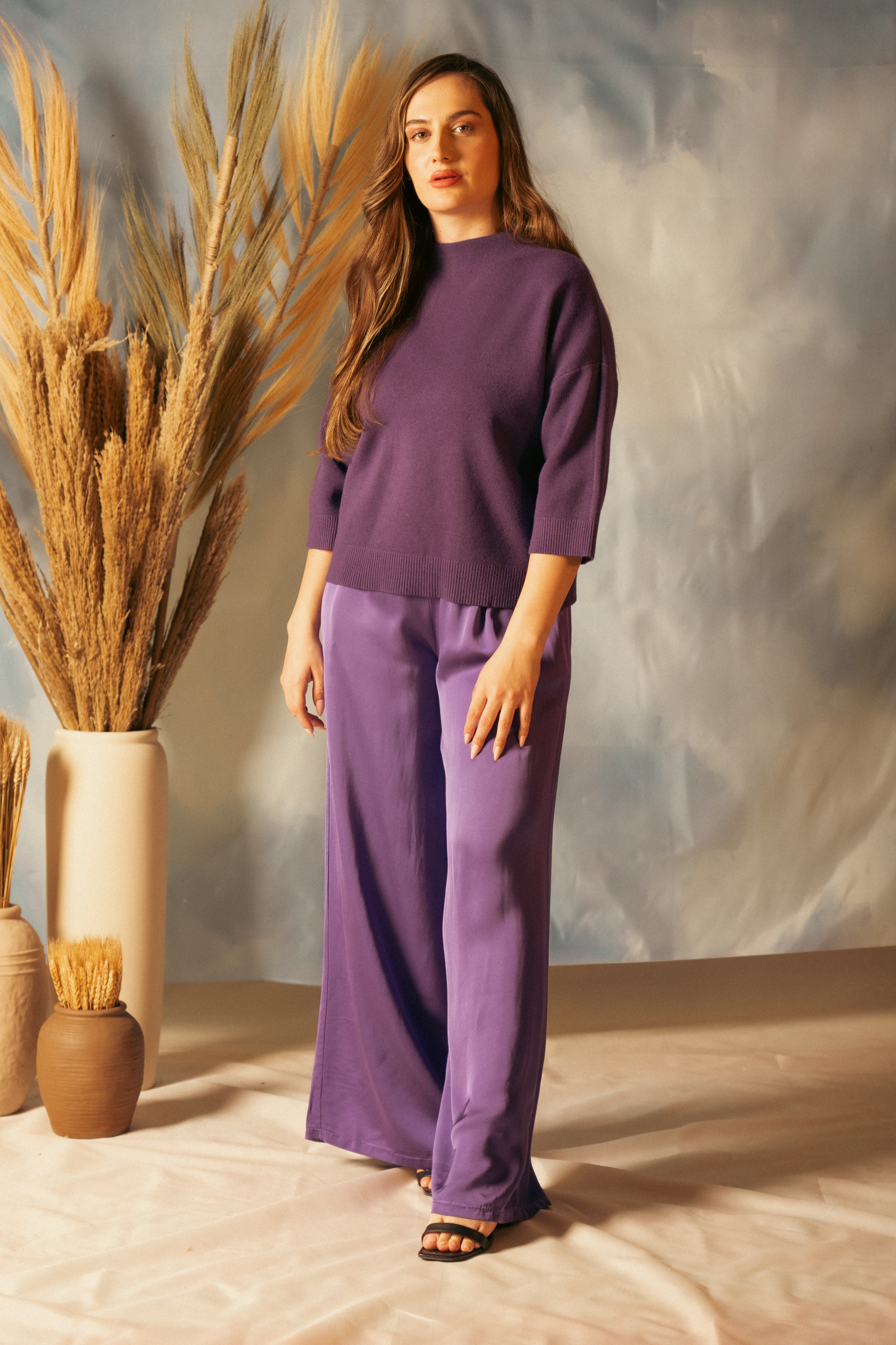 VIOLA SILK PANTS